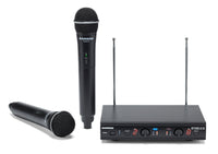 Thumbnail for SAMSON Stage 212 Dual VHF Handheld Wireless Microphones for Church Sound Systems
