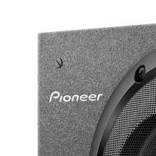 Pioneer TS-A2000LB 250W RMS A-Series 8" Shallow-Mount Loaded Sealed Truck Style Enclosure (Perfect for Behind and Underneath the Seat)