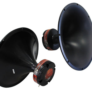 2 MR DJ TE-030 12" 300W Piezo Compression Horn Tweeters Driver for PA DJ Speaker