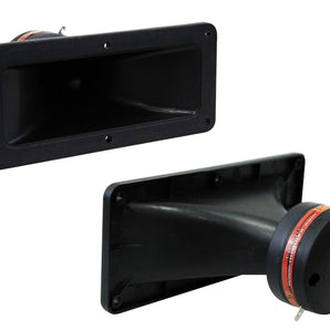 Mr. Dj TE-100 3"x6" 300 Watts P.M.P.O Piezo Horn Tweeter