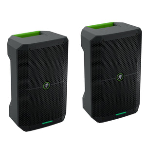 2 Mackie Thump GO 8" Portable Battery-Powered Rechargeable DJ PA Bluetooth Speaker
