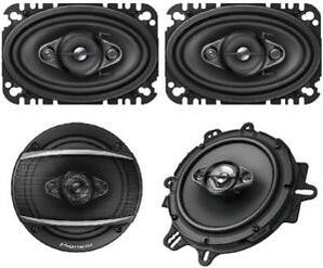 Pioneer TS-A4670F 210W Max 4"X 6" 4-Way Speakers & TS-A1680F 350W Max 6.5"
