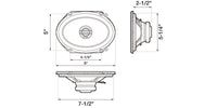 Thumbnail for Pioneer TS-G6820S 500W Max (80W RMS) 6