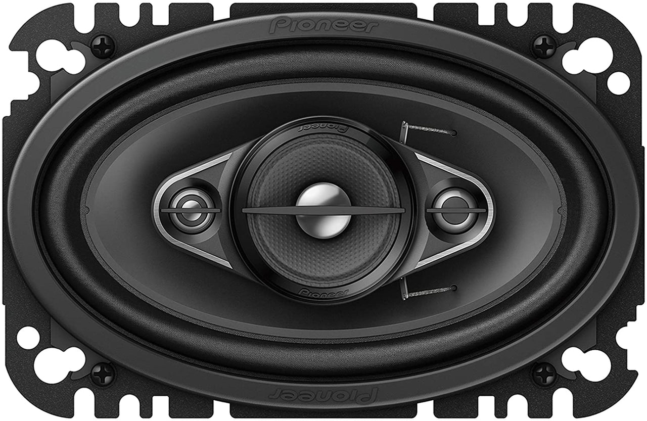 2- Pairs Pioneer TS-A4670F 4 x 6" 4-Way 210 Watts Coaxial Car Speaker