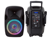 Thumbnail for Absolute USA USPROBAT12 3000 Watts Max Pro PA DJ Active Battery Power Speaker