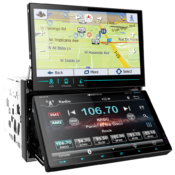 Soundstream VRN-DD7HB  DUAL 7" 2-DIN DVD/CD Touchscreen Headunit w/ Navigation & PhoneLink