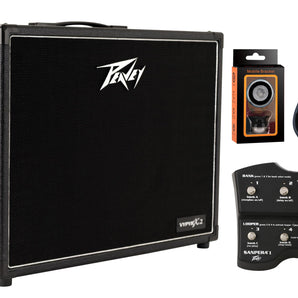 Peavey VYPYR X2 Guitar Modeling Amp + Sanpera Footswitch + Isntrument Cable + Phone Holder