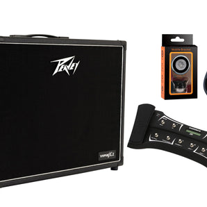 Peavey VYPYR X2 Guitar Modeling Amp + Sanpera II Footswitch+ Isntrument Cable + Phone Holder