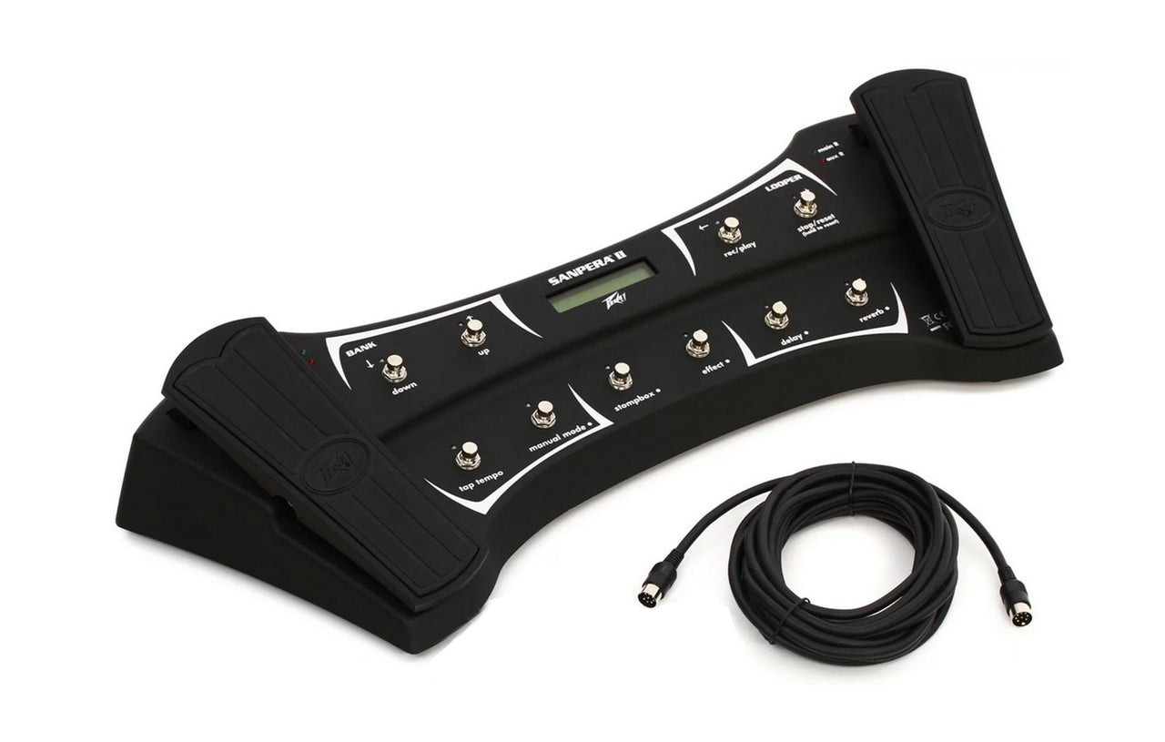 Peavey VYPYR® X1 Guitar Modeling Amp+Sanpera II footswitch+ Free Mr. Dj Isntrument Cable + Phone Holder