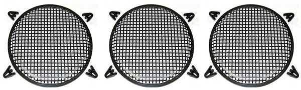 3 MK Audio 15" Subwoofer Metal Mesh Cover Waffle Speaker Grill Protect Guard DJ