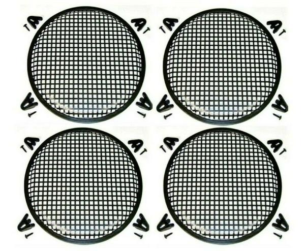 4 MK Audio 15" Subwoofer Metal Mesh Cover Waffle Speaker Grill Protect Guard DJ