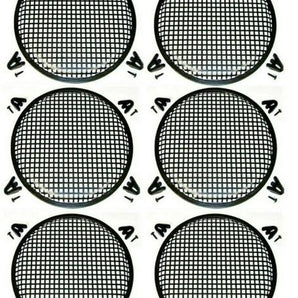 6 Absolute 15" Subwoofer Speaker Metal Mesh Cover Waffle Grille Protect Guard DJ Car Audio
