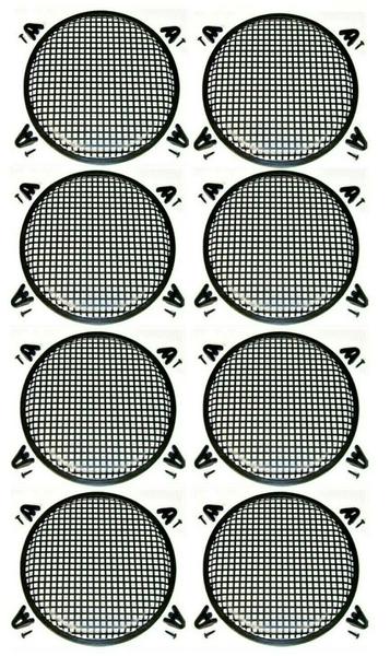 8 MK Audio 15" Subwoofer Metal Mesh Cover Waffle Speaker Grill Protect Guard DJ
