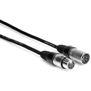 MR DJ 10 feet DMX105 5-pin 5-conductor XLR Male to Female DMX lighting cable Wire