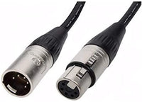 Thumbnail for MR DJ 10 feet DMX103 3-pin 3-conductor XLR Male to Female DMX lighting cable Wire