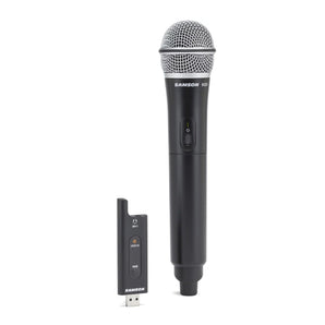 SAMSON Stage XPD2 (SWXPD2HQ6)<br/> Handheld USB Wireless Podcast Podcasting Microphone +Mic Clip