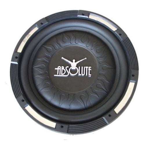 Absolute Xcursion Series XS-1000 10-Inch 1000 Watts Single 4 ohm Slim Shallow Subwoofer