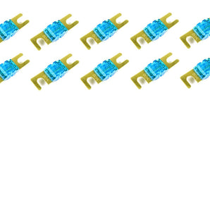 Absolute AFS60-10 10 Pack Of 60 Amp Gold AFS / Midi / Mini ANL Fuses