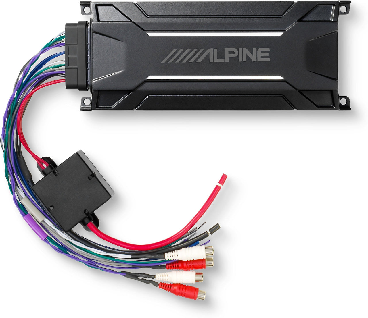 Alpine KTA-30FW Tough Power Pack Compact 4-Channel Amplifier - Black