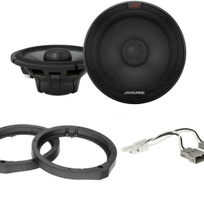 Alpine R2-S65 6.5" Speaker Package Speaker Adapter & Harness for Select Honda Acura Vehicles
