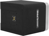 Alpine R-SB10V Pre-Loaded 10-inch Subwoofer Enclosure with Mono Amplifier.