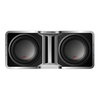 Thumbnail for Alpine Pair of R-SB10V Pre-Loaded R-Series 10-inch Subwoofer Enclosures, with KTX-H10 Linking kit