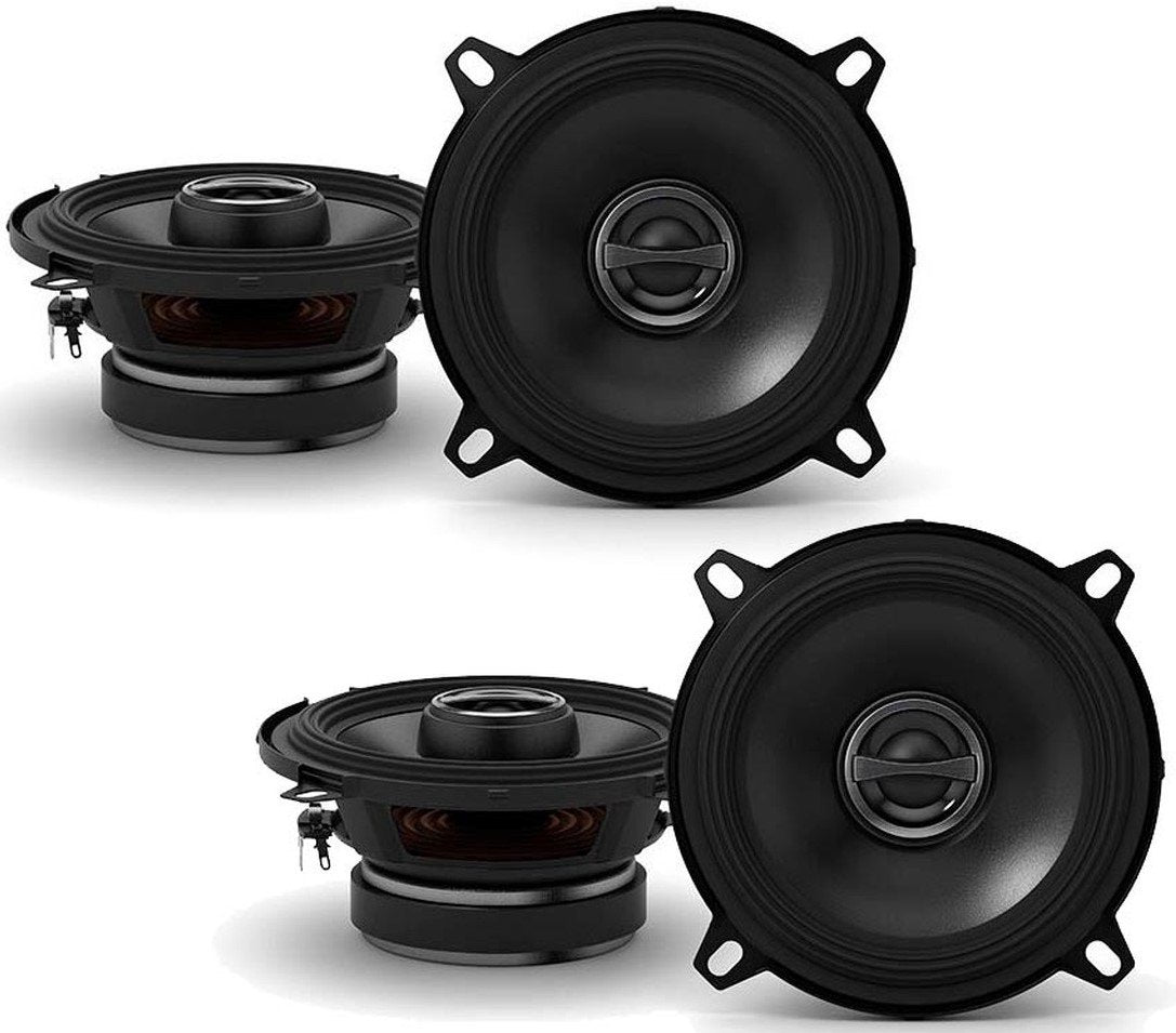 4 Alpine S-S50 5.25" S-Series S-S50 2-Way Coaxial Speakers