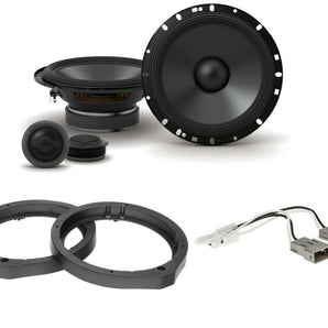 Alpine S2-S65C + Speaker Adapters + Harness Fit Select Honda Acura Vehicles