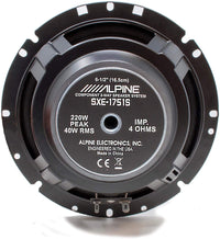 Thumbnail for Alpine SXE-1751S Component System 280W Max, 45W RMS 6 1/2