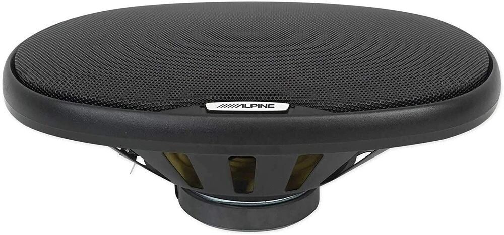 Alpine SXE-6926S 90W 6x9" 2-Way Type-E Series Coaxial Speakers w/ Mylar Tweeter