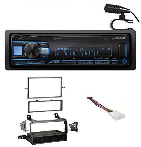 Alpine UTE-73BT  Digital Media Bluetooth Stereo Receiver For 2012-2015 Nissan Frontier S