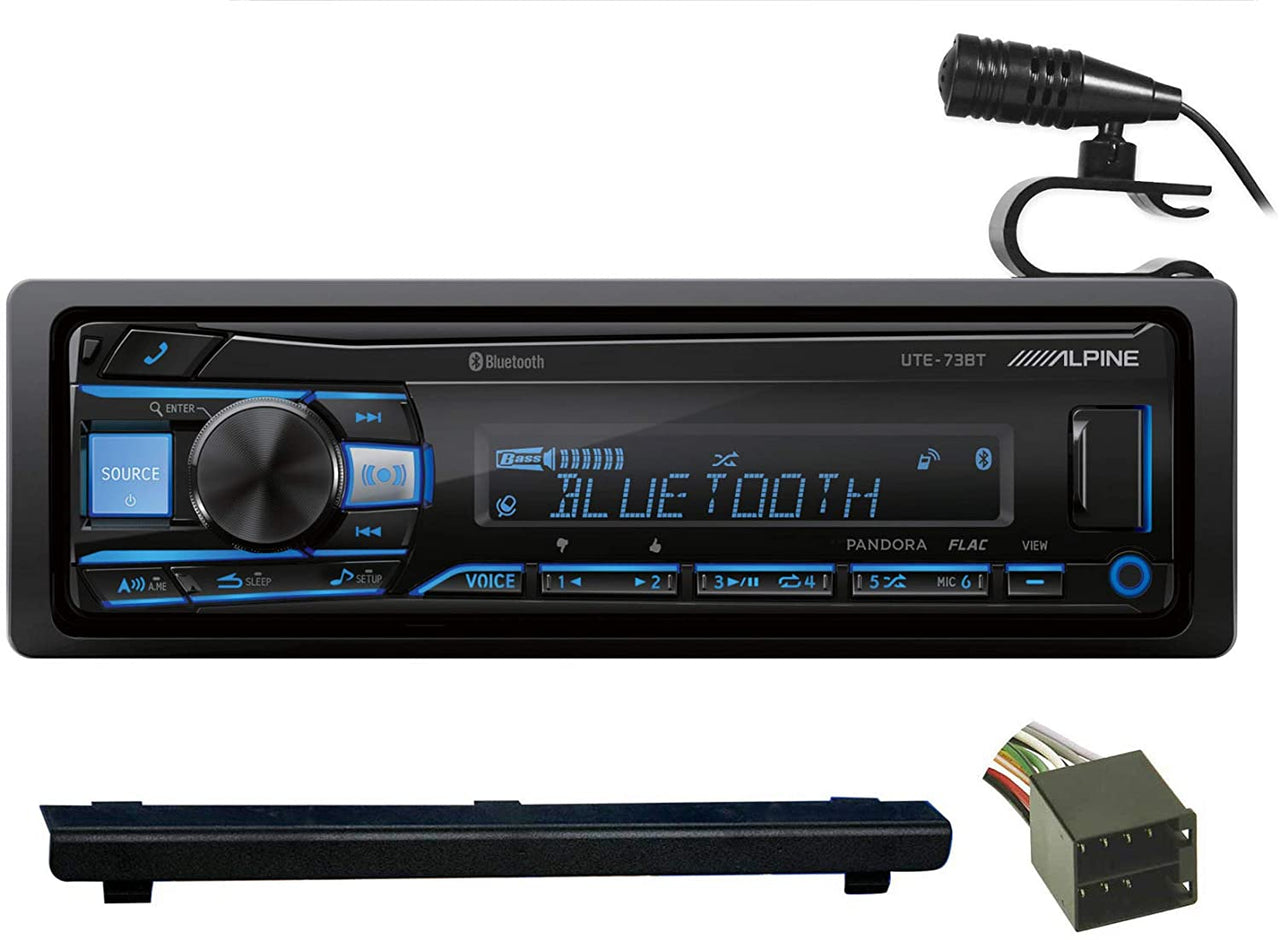 Alpine UTE-73BT  Digital Media Bluetooth Stereo Receiver For 2003-2004 Land Rover Discovery
