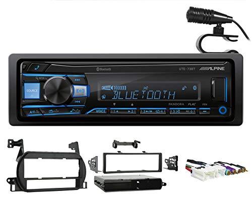 1Din Alpine Digital Media Bluetooth Stereo Receiver For 02-04 Nissan Altima