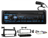 Thumbnail for 1Din Alpine Digital Media Bluetooth Stereo Receiver For 02-04 Nissan Altima