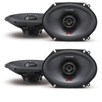 Thumbnail for 2 Alpine R-S68 Bundle Two pairs of Alpine R-S68 6x8 / 5x7 Inch Coaxial 2-Way Speakers
