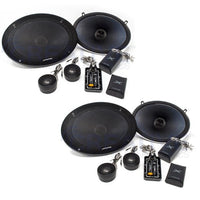 Thumbnail for Alpine X-S69C Bundle - Two pairs of X-Series 6x9 Inch Component 2-Way Speakers