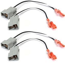 2 Pair American Terminal AT-729301 Compatible with 2011-2017 Chevy Cruze Factory Speaker to Aftermarket Replacement Connector Harness Kit