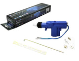 American Terminal DLA300 universal power door lock kit with actuator motor, hardware, and packaging.