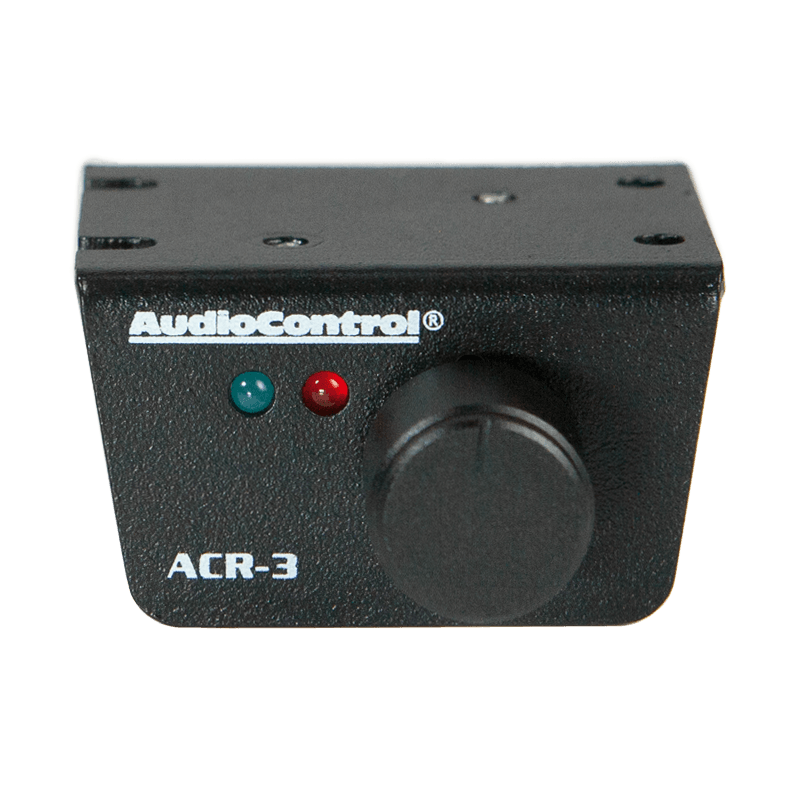AudioControl ACR-3<br/> Dash Mount Wired Remote Level/Bass Control For Select AudioControl Sound Processors
