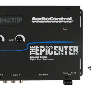 Audio Control The Epicenter Concert Series Digital Bass Restoration Processor Bass Booster Expander with Remote