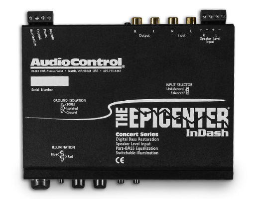 Audio Control The Epicenter InDash Bass Restoration Processor