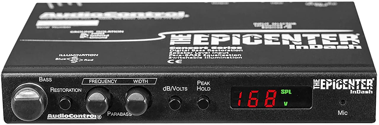 Audio Control The Epicenter InDash In-Dash Bass Maximizer and Restoration Processor