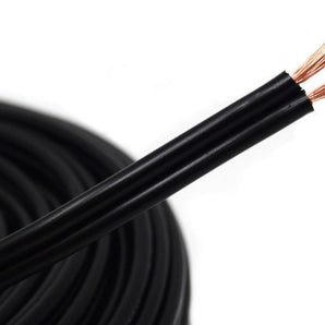 XP Audio XS16G-25BK Black 16 AWG True Gauge 25 FT Marine Car Audio Speaker Cable Wire