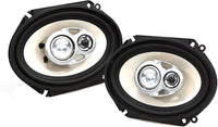 Thumbnail for 4 Pair Absolute BLS-6803 Blast Series 6x8 Inches 3 Way Car/Marine/ATV/UTV Speakers 640 Watts