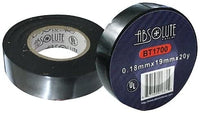 Thumbnail for Absolute  BT1700 Universal General Use Black 0.18mm x 3/4-Inch x 20Yd Electrical Tape