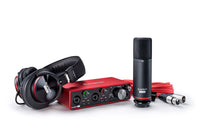 Thumbnail for Focusrite SCARLETT 2I2 STUDIO Gen Audio Interface + Mic+ Headphones + Boom Arm