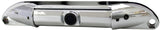 ABSOLUTE CAM-800 Chrome License Plate Wide-Angle Rear-View Color Camera for enhanced driving safety.