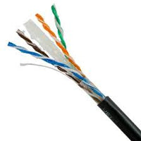 Thumbnail for 6 American Terminal EPC3BK 3' Cat6 patch cable<br/>Cat6a Ethernet network patch cable RJ45 23AWG 600M solid copper wire 3' black