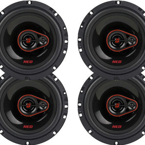 4 Cerwin Vega H7653 340W 6.5" 3-Way Power Handling Coaxial Speakers