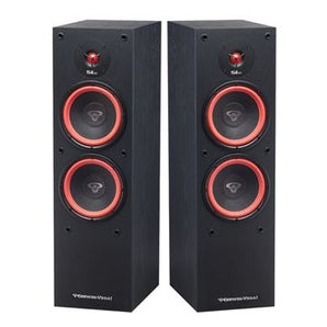 2 Cerwin Vega SL-28 Dual 8" 2-Way Home Audio Floor Speaker (Passive, Unpowered)